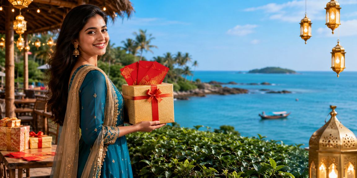Eid Bonus Red Envelope at Saint Martin's
